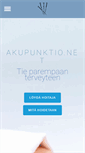 Mobile Screenshot of akupunktio.net